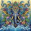 Elephant-Special Shaped Diamond Painting