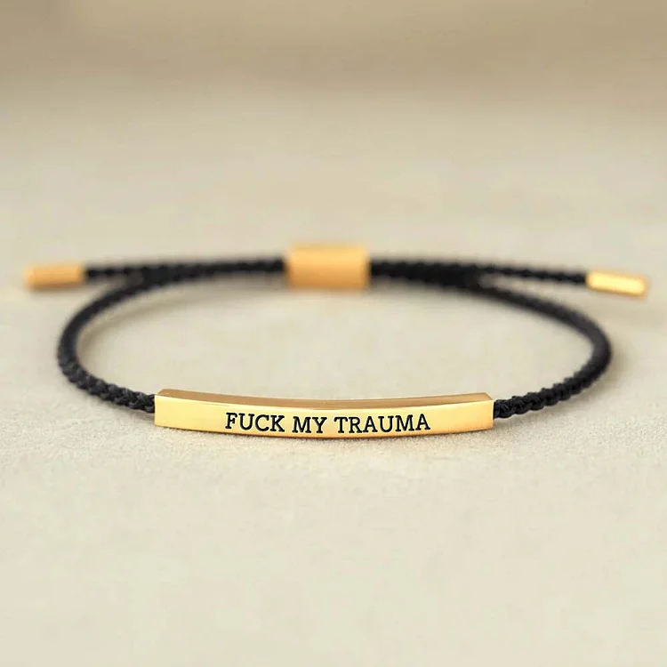 F❤ck My Trauma Tube Bracelet Verceri
