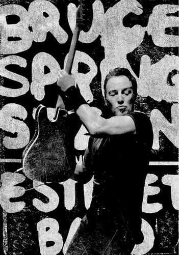 BRUCE SPRINGSTEEN PROMO POSTER - Photo Poster painting POSTER INSERT PERFECT FOR FRAMING