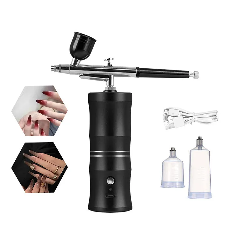 🎨 Elektrisches Airbrush-Set mit Kompressor ✨🖌️