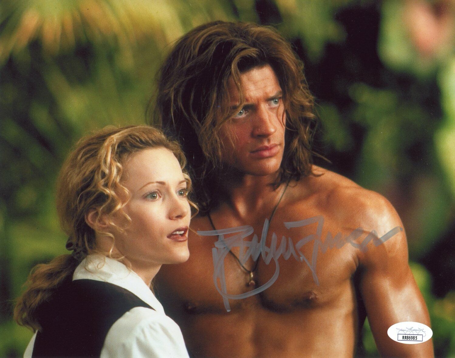 Brendan Fraser George of the Jungle 8x10 Photo Poster painting Signed Autographed JSA COA Auto