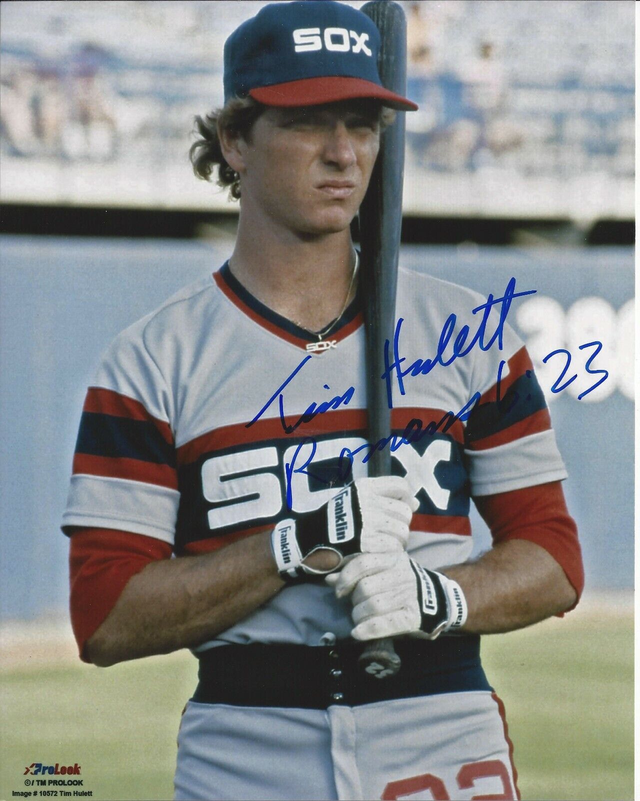 Tim Hulett Autographed 8x10 Chicago White Sox#1