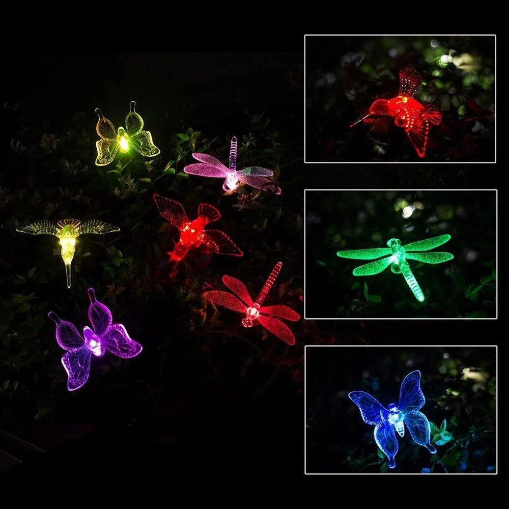 6PCS Solar Butterfly