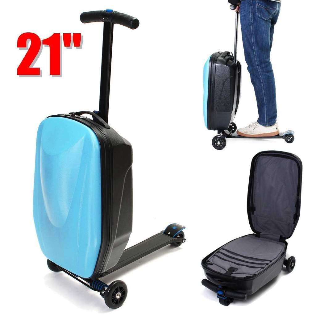 CARRY ON scooter travel suitcase travel backpack luggage on wheels