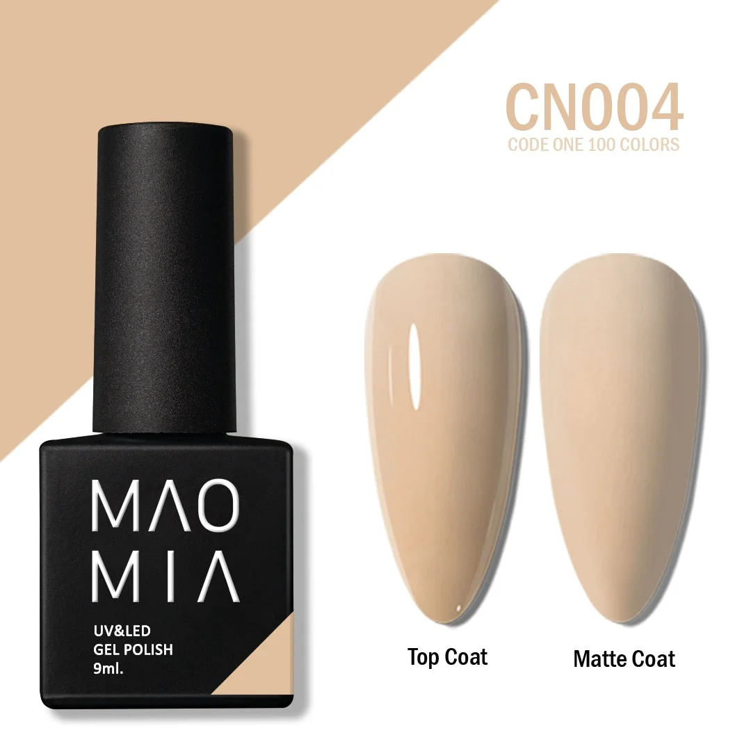 MAOMIA CODE ONE Gel Polish 100 Colors Soak Off UV/LED 9ML Professional Salon Nail Paint Semi Permanent Manicure