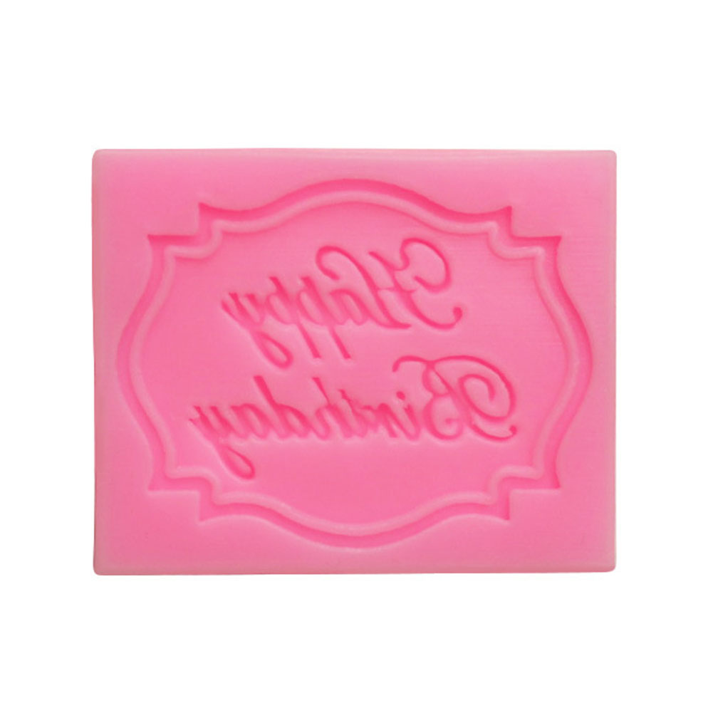 

Happy Birthday Silicone Mold Chocolate Mould Fondant Cake Decorating Tools, 501 Original