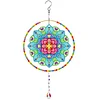 DIY Diamond Painting Double-sided Rotatable Hanging Wind Chime Suncatcher Hanging Kit