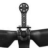 Carbon Fiber Extended Out-Front Mount Bike Computer Mount Cycling Bicycle Computer Holder for Garmin Bryton and Sports Action Camera