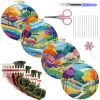4 Set Colorful Landscape Series- Embroidery Kits