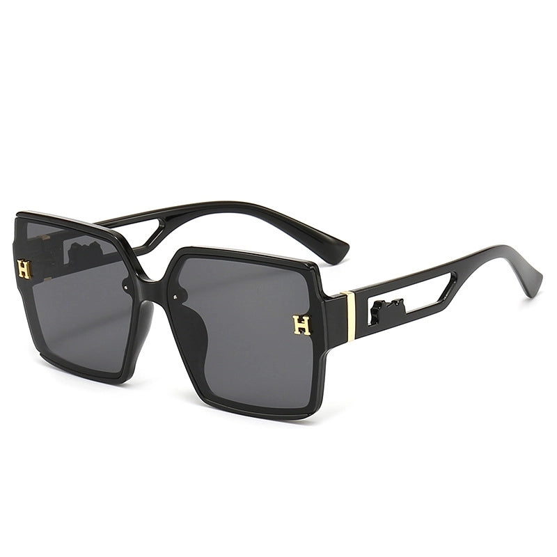 Casual Retro Streetwear Geometric Pc Square Full Frame Women’s Sunglasses