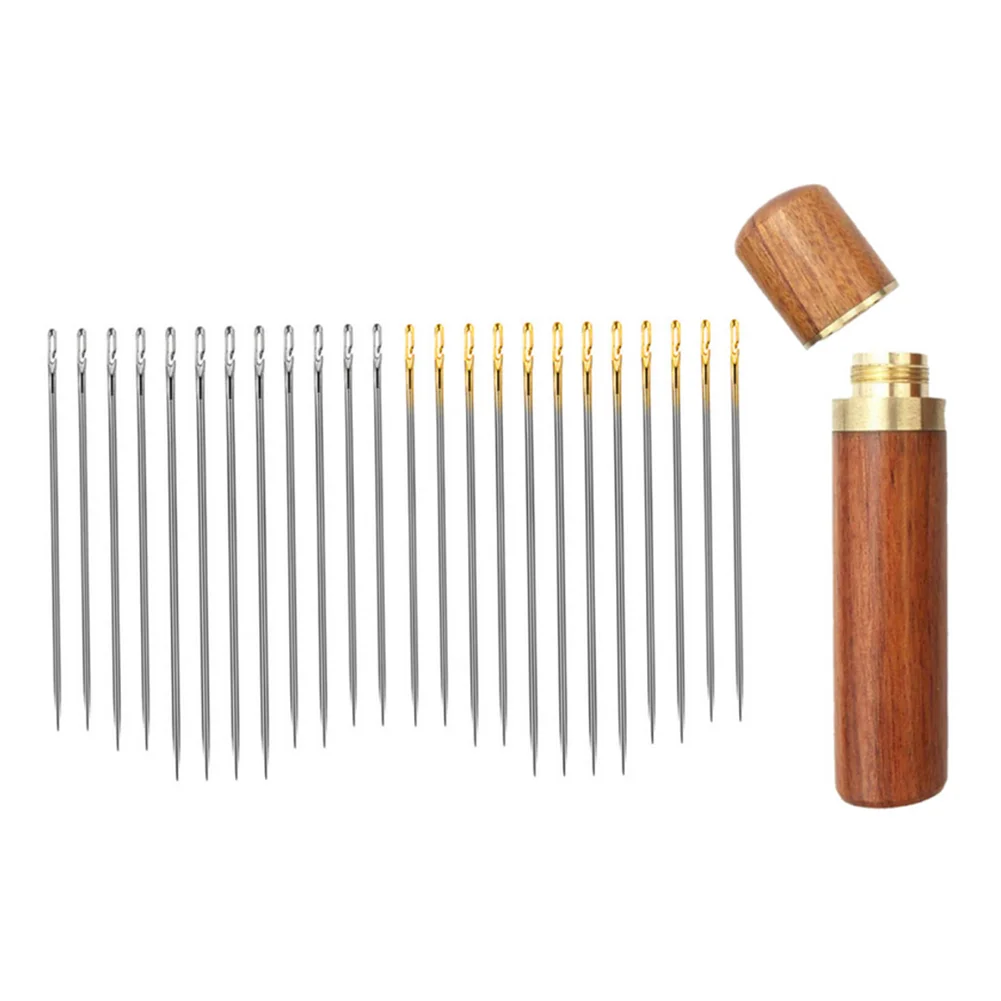 12pcs Side Hole Multi-Size Blind Needles DIY Embroidery Needlework Tool