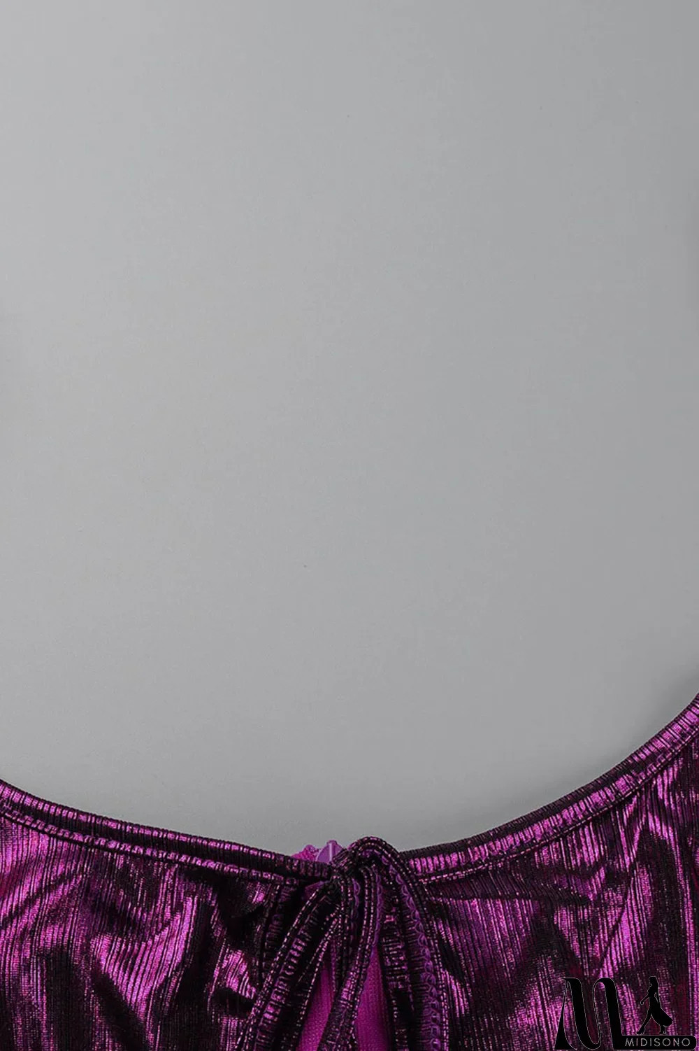 MidiSono - Red Sexy Solid Patchwork Square Collar One Step Skirt Dresses