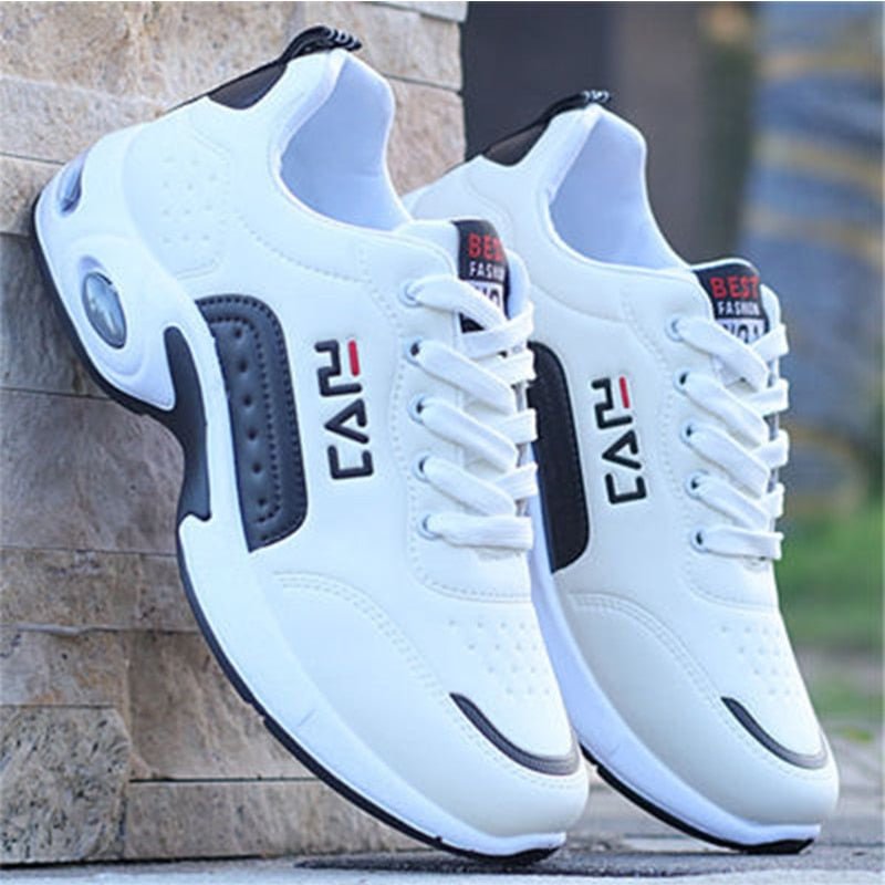 2022 New Men Shoes Air Cushion Sneakers Breathable Outdoor Walking Sport Shoes For Male Lace-up Casual Shoes Bubble Men Footwear