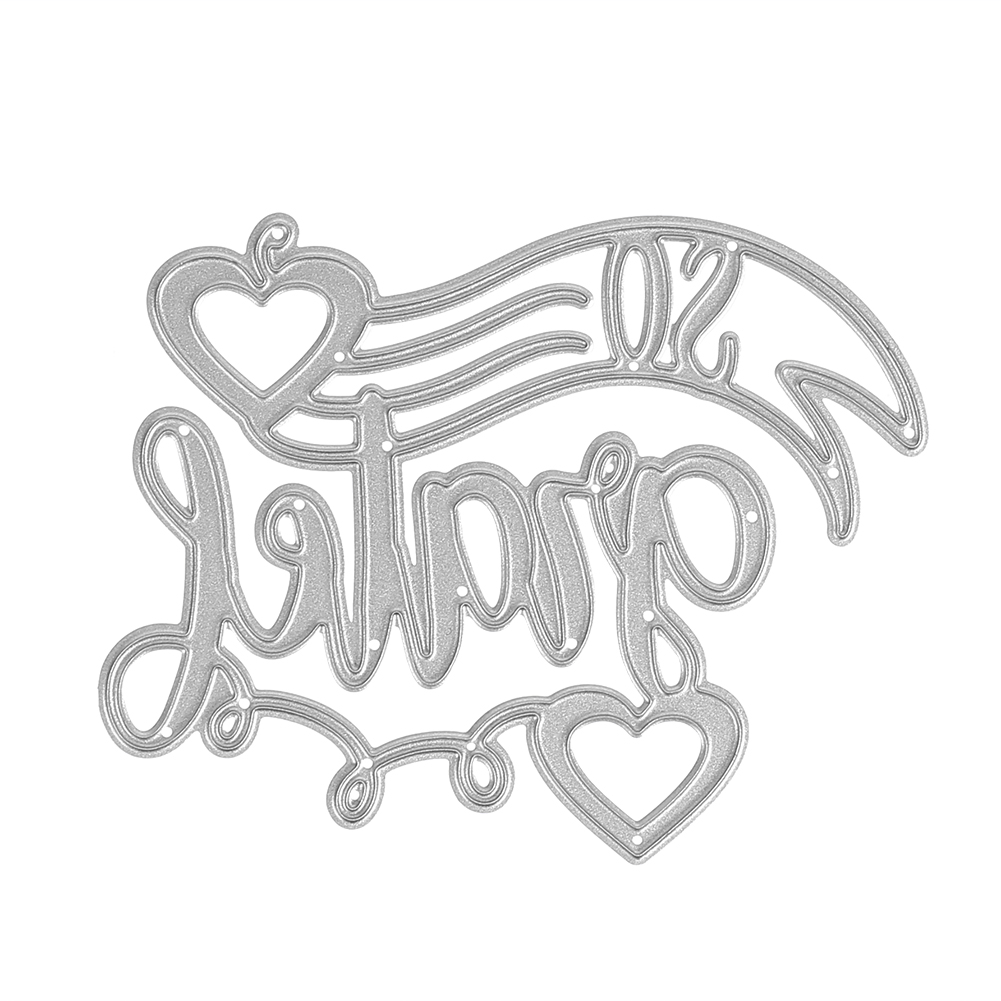 

Art Word Metal Embossing Cutting Dies Stencils DIY Scrapbooking Craft Decor-194503, 501 Original