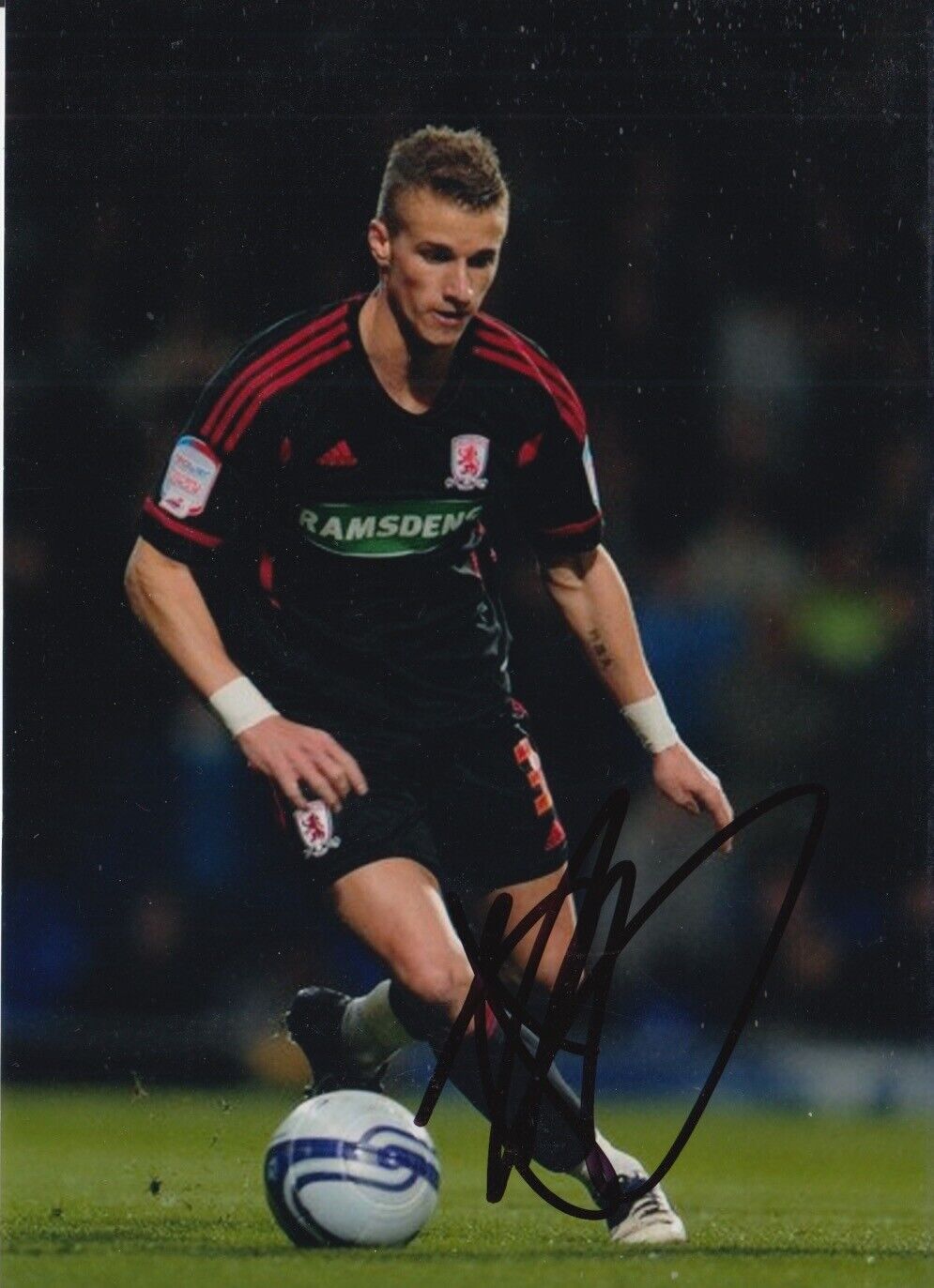 Joe Bennett Hand Signed 7x5 Photo Poster painting Football Autograph Middlesbrough 2