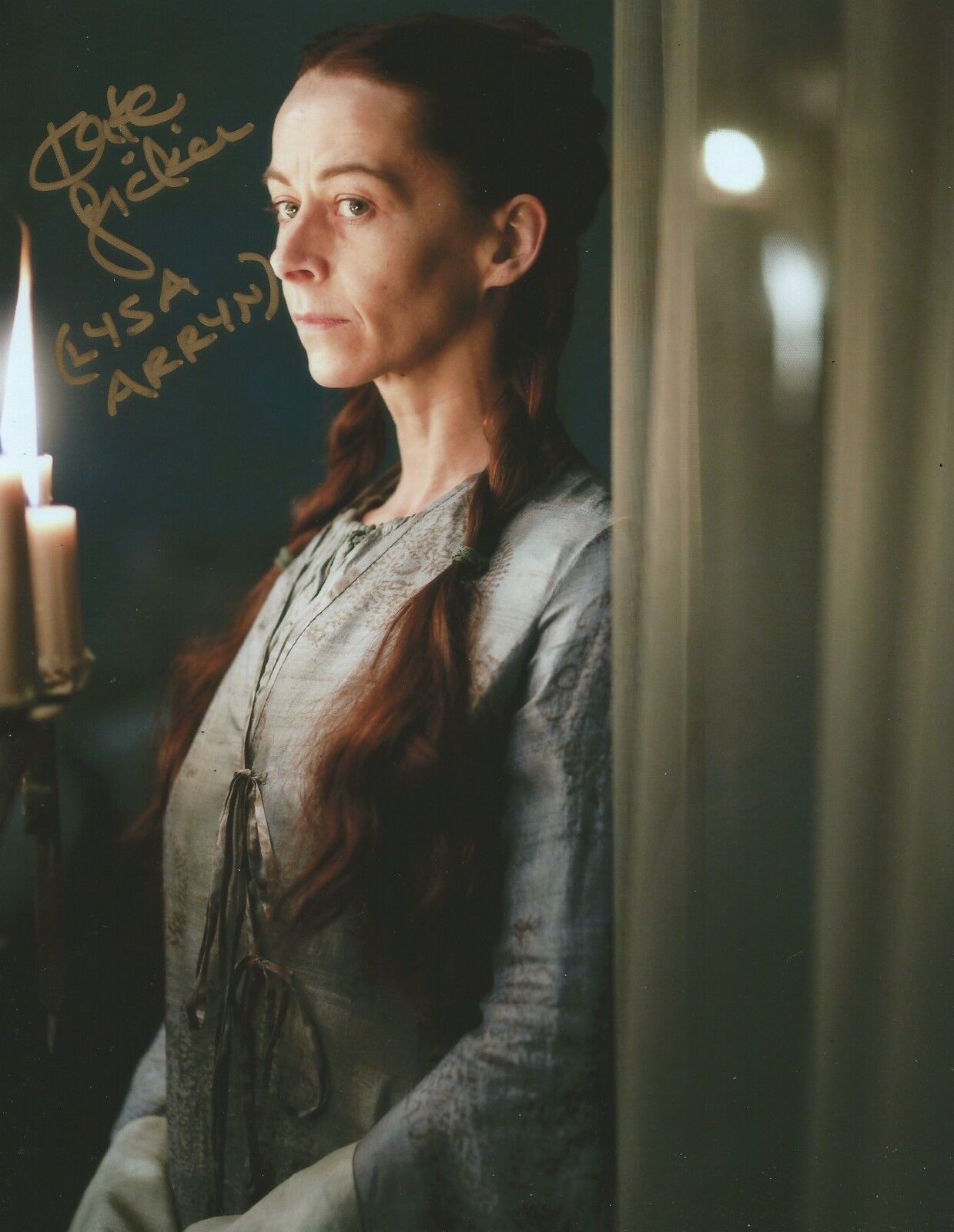 Kate Dickie Signed Game Of Thrones 10x8 Photo Poster painting AFTAL