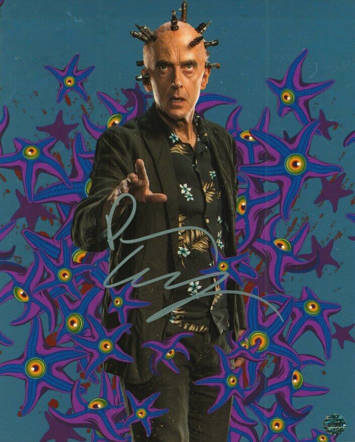 PETER CAPALDI Autographed Original 8x10 Photo Poster painting LOA TTM