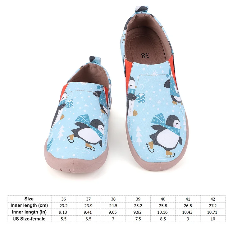 HiGropcore Women's Art Painted Casual Loafers Slip On Canvas Walking Shoes Comfortable Lightweight Ladies Travel Shoes