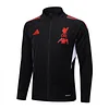 25/26 Liverpool Black long zipper  Training Jacket Set