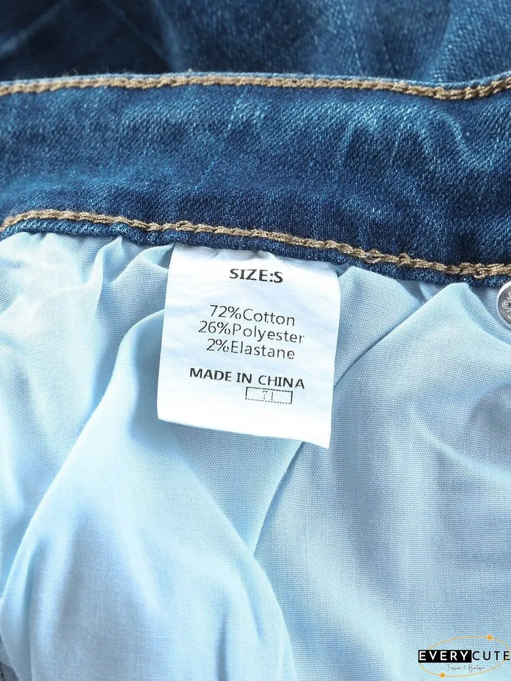 Trendy Flared Leg Jeans