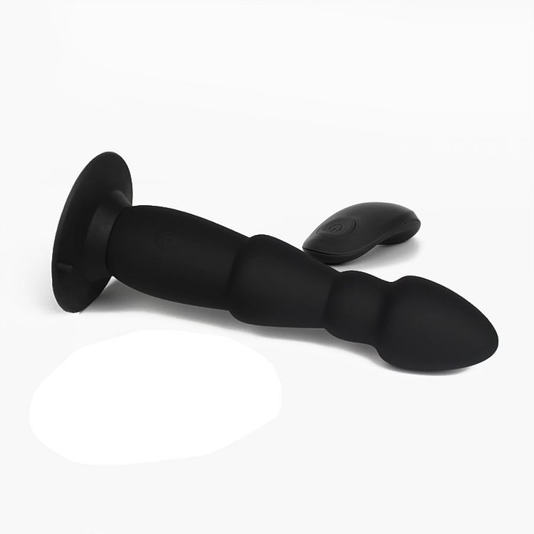 Wireless Remote Control Charging Silicone Anal Vibrator Rose Toy