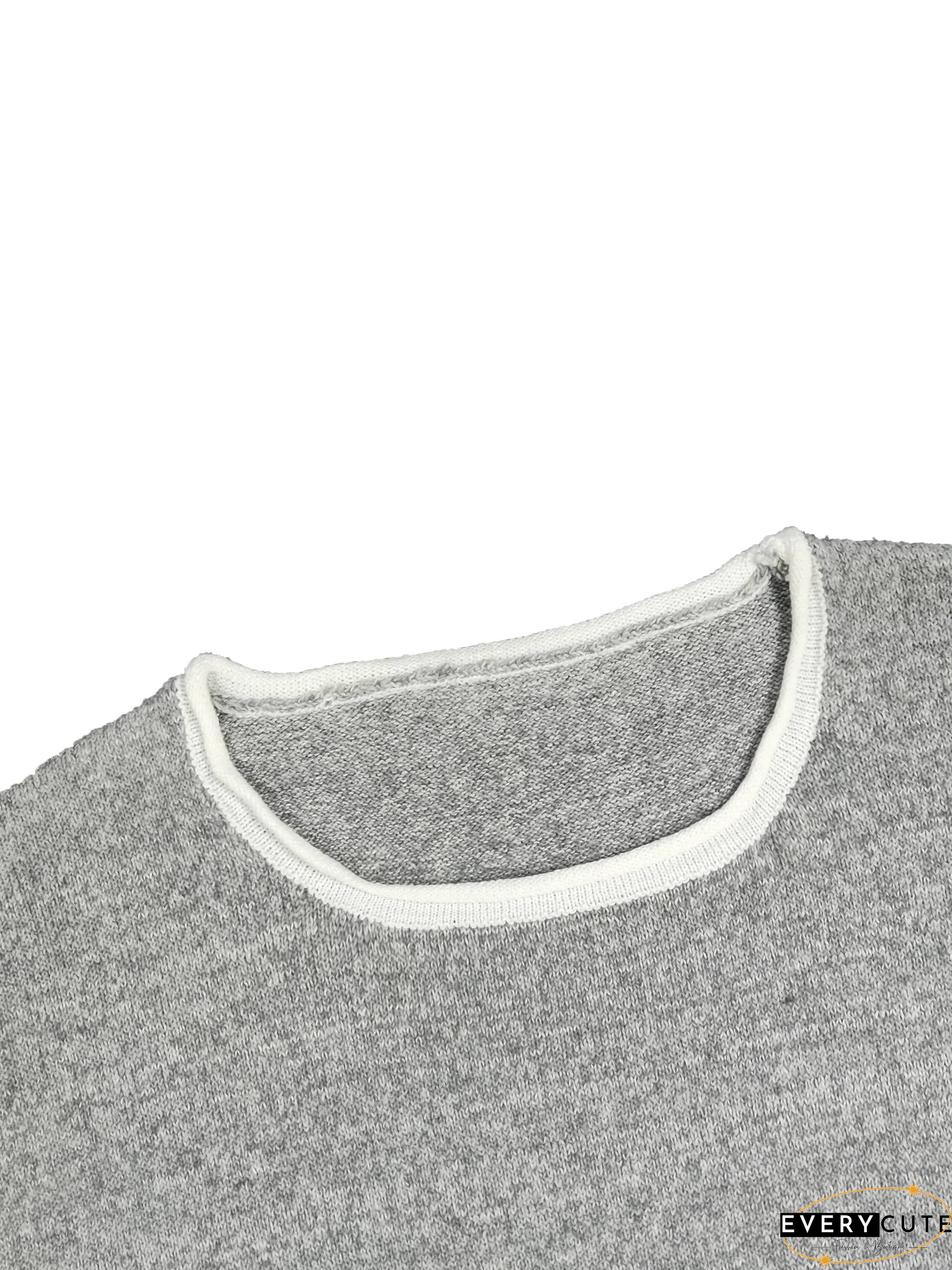 Simple Plus Size Sweater