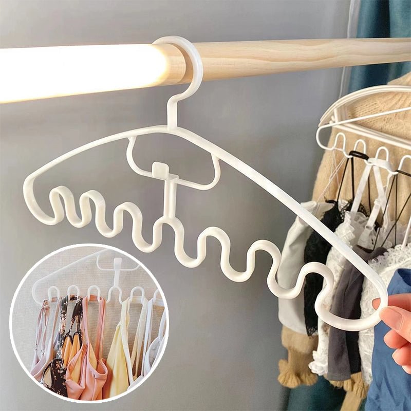 Imoonbeam Wave Pattern Stackable Hanger (10pcs)