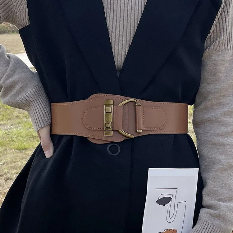 Women's Versatile Wide Belt