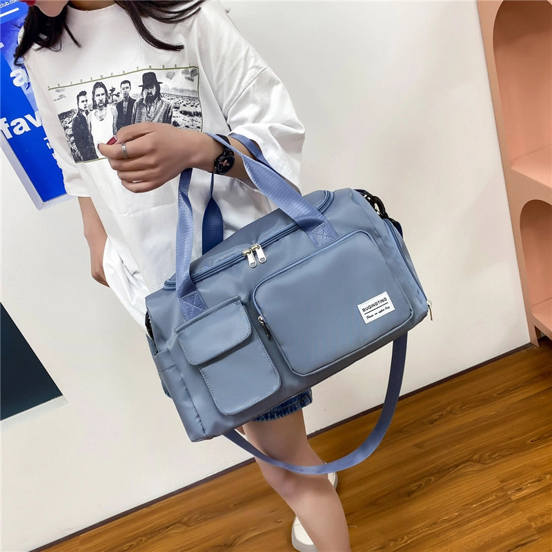 Outdoor Sports Travel Bag Dry And Wet Separation Fitness Bag Large Capacity Luggage Bag Women’s Bag Yoga Bag Duffel Bag