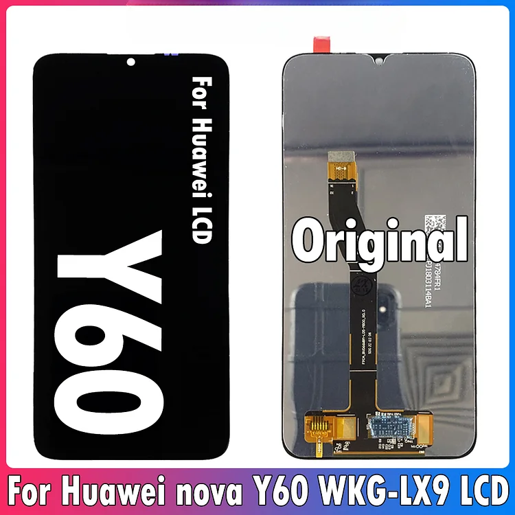 6.6" Original For Huawei Nova Y60 LCD WKG-LX9 Display Touch Screen Digitizer Assembly For Nova Y60 LCD Repair Parts