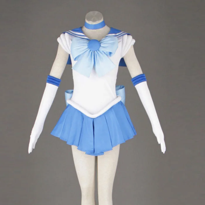 Sailor Moon Mizuno Ami Sailor Mercury Cosplay Costume