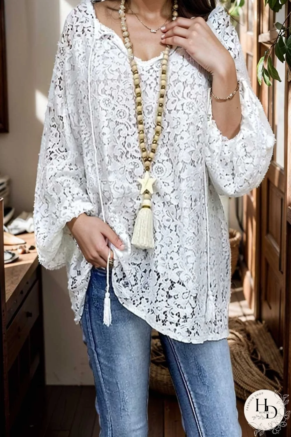 women s blouse white floral lace long sleeve daily vacation streetwear elegant casual v neck plus size l