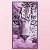 Snow Leopard-11CT Stamped Cross Stitch 40*70cm/15.75*27.56in (Big Size)