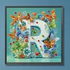 Butterfly Flower R 5D Partial Drill DIY Diamond Painting Kit 30*30cm