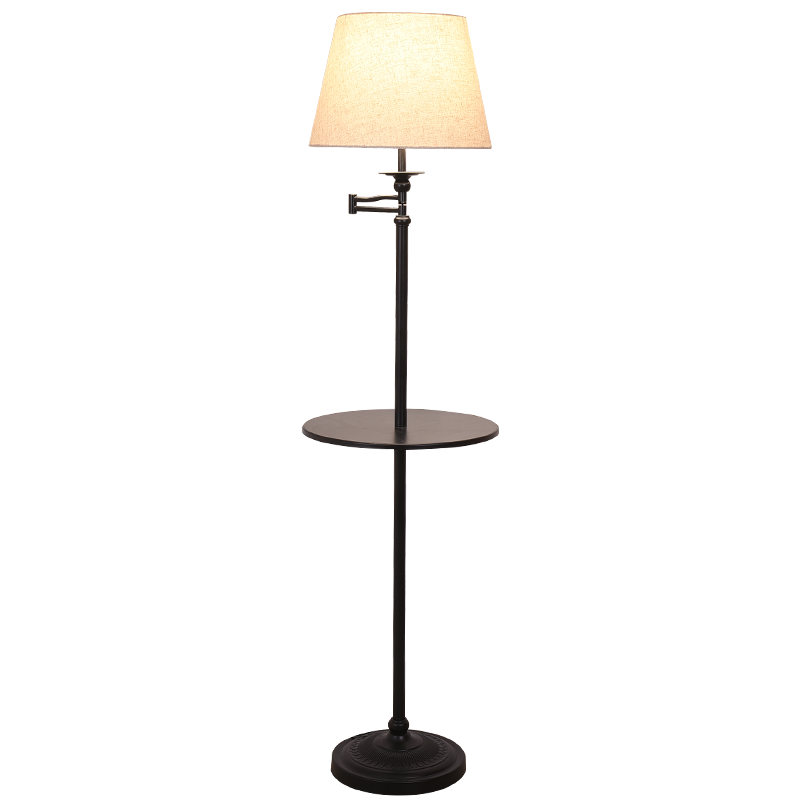 Modern Nordic Fabric and Iron E27 LED adjustable floor lamp floor light for living room bedside study room hotel