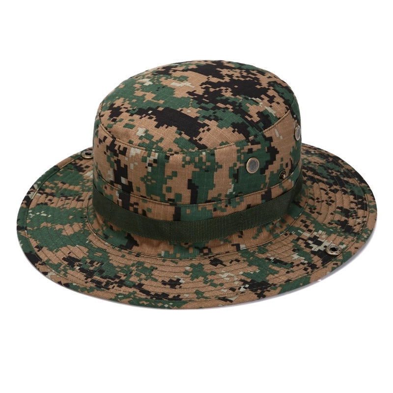 Suppliers Outdoor Camping Camouflage Hat Fishing Hat Travel Fisherman Hat Beni Hat Men And Women Sun Protection Hat