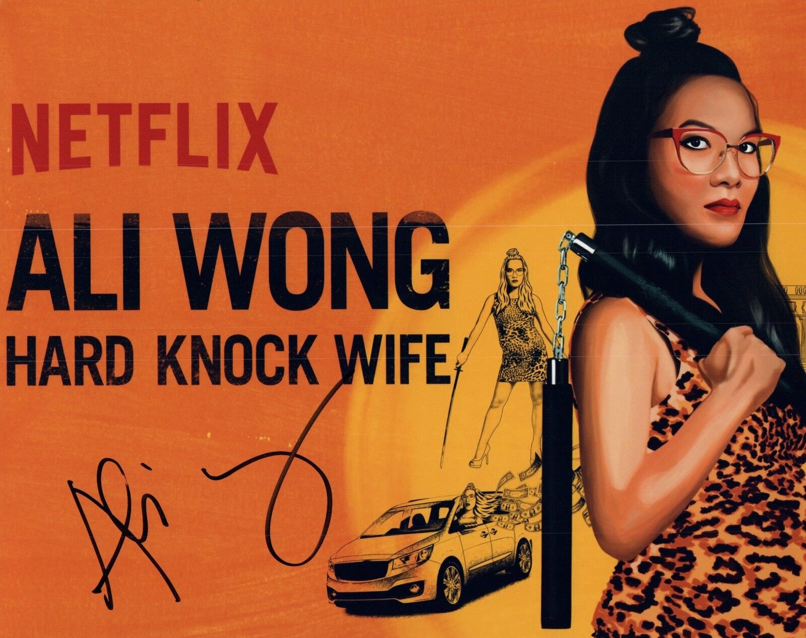 Ali Wong Signed Autographed 8x10 Photo Poster painting HARD KNOCK WIFE Comedian COA