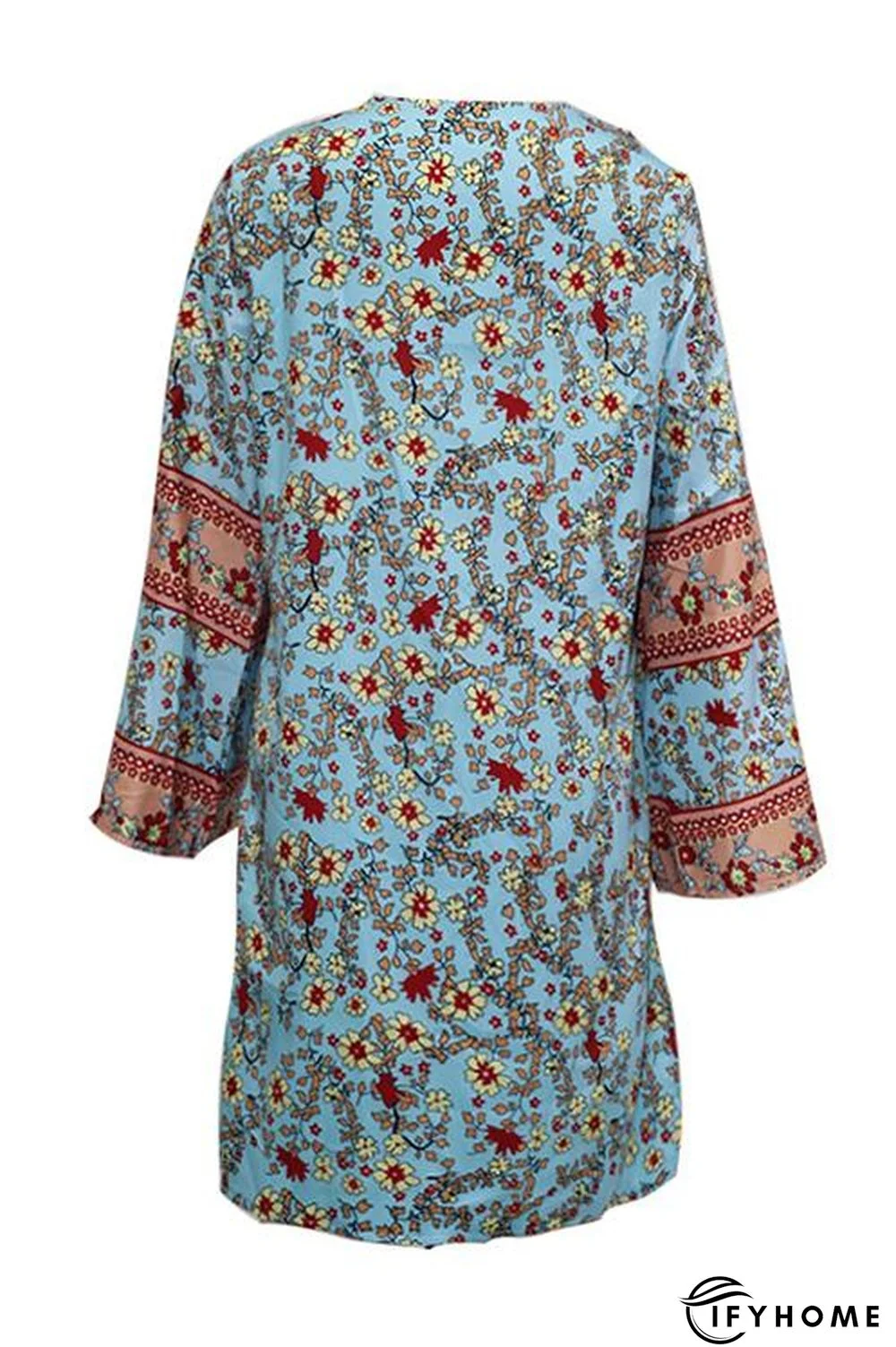 Boho Print Loose Cardigan | IFYHOME