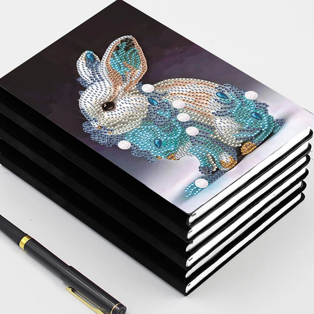 5D Diamond Mosaic Notebook 50 Pages DIY Journal A5 Chinese Zodiac