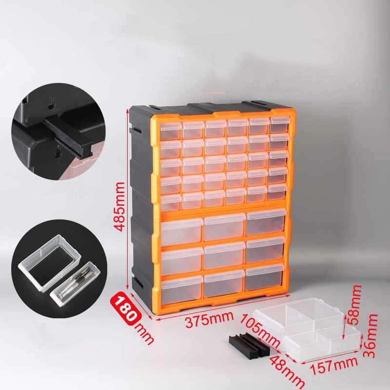 Casual Solid Color Plastic Storage Box