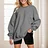 Giftitrends European And American Women'S Oversized Loose Fitting Sweatshirt Long Sleeve Round Neck Pullover Top 2025 New Fashion Sweatshirt