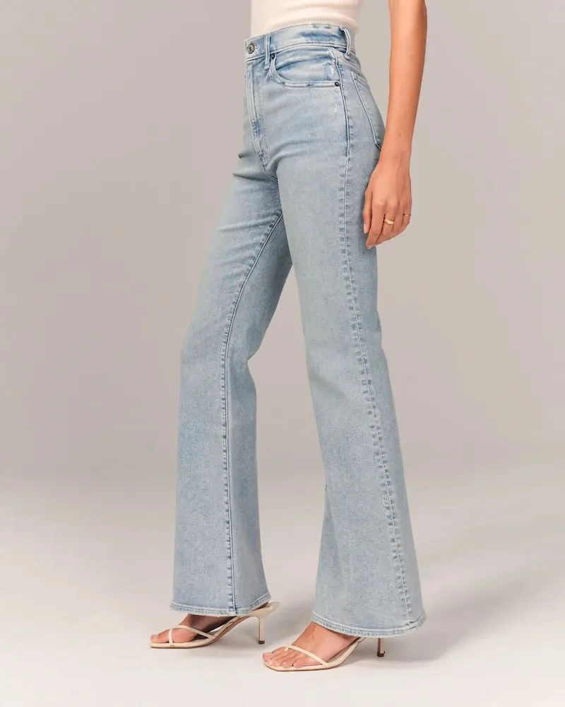 ⭐Women's 2023 Summer⭐ Ultra High Rise Stretch Flare Jean – uber7