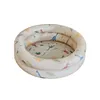 Inflatable Swimming Pool Baby  Outdoor Paddling Pool (Beige 90cm diameter)