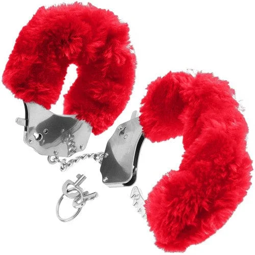 pornhint Pornhint Fetish Fantasy Original Furry Cuffs Red
