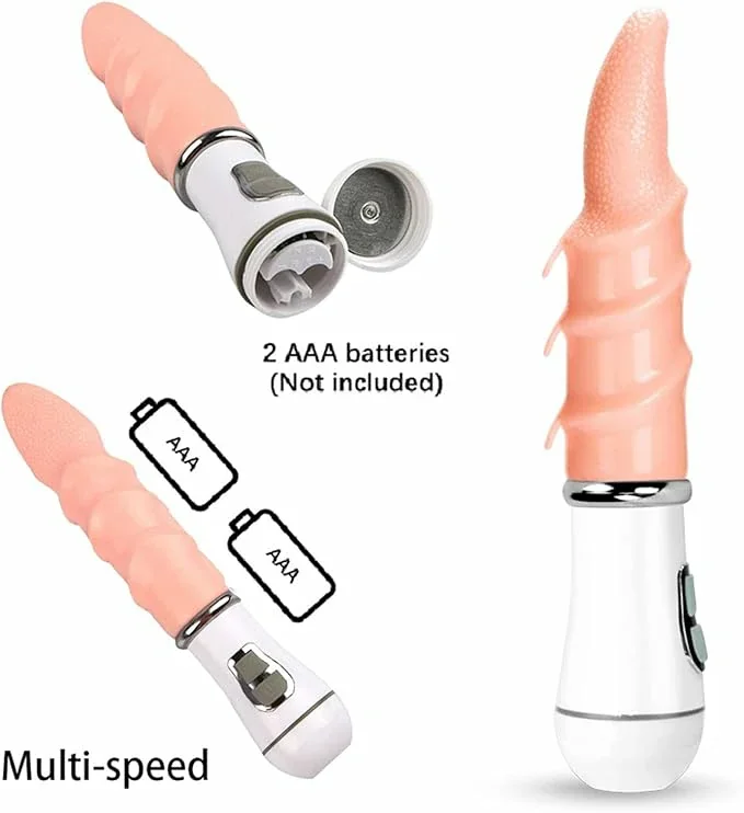 Vibrator Male Tongue Masturbator Oral Licking Tongue Vibrator Silicagel Strong Vibration Sex Toys for Women