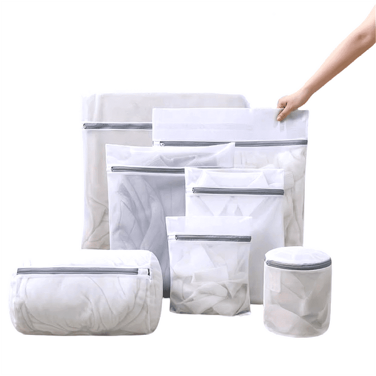 Mesh Laundry Bags Set - 7 Pack 7 Size