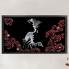 Bead Embroidery - Partial Printed 9CT Rose Lady(69x41 CM)