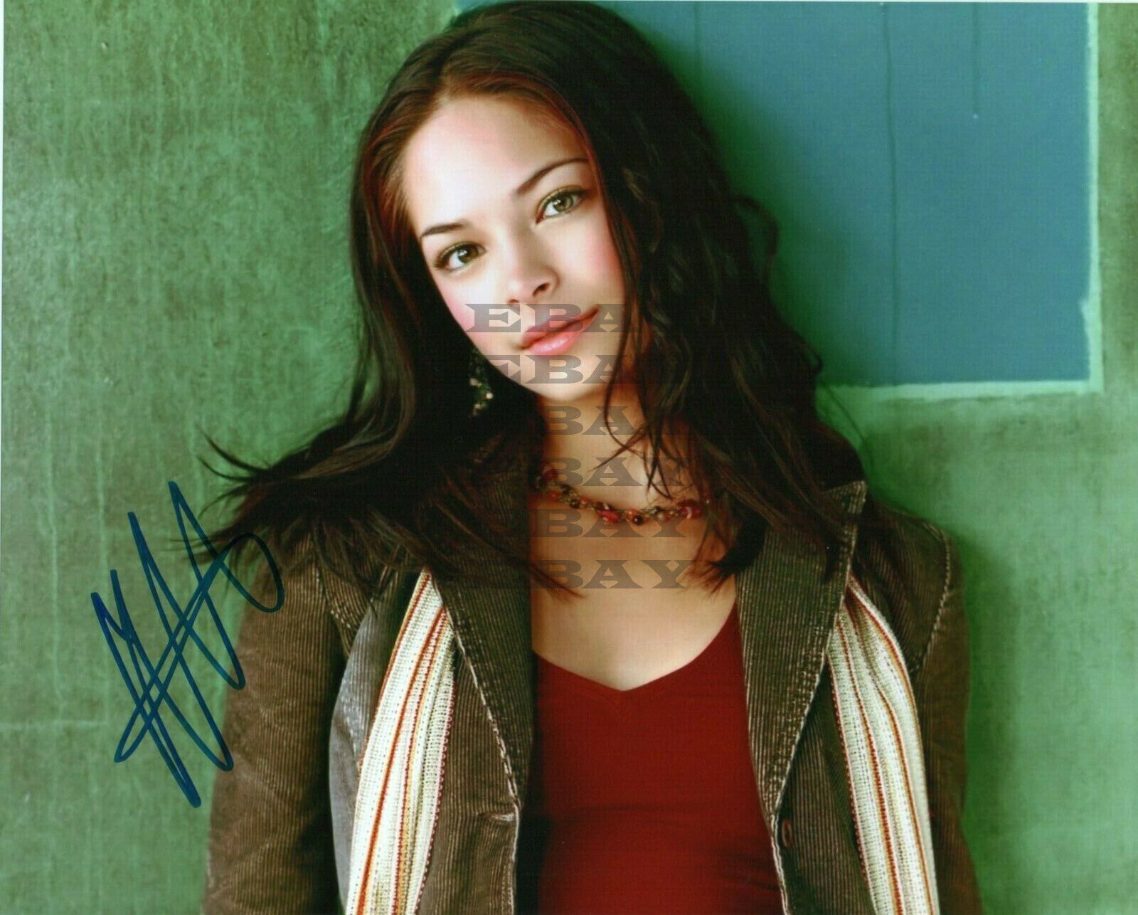 Kristin Kreuk Autographed Signed 8x10 Photo Poster painting Reprint