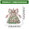(US Local)Christmas Tree Print DIY Diamond Painting Tabletop Ornaments Decorations