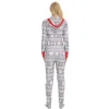Family Matching Christmas Deer Pajamas Jumpsuits Set Family Look
